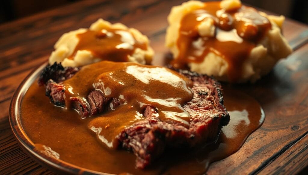 meat and potatoes